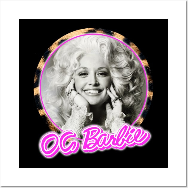 Dolly Parton - OG Barbie Wall Art by fineaswine